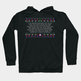 8 Bit Games Ugly Christmas T-Shirt Hoodie